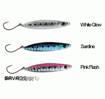 Savage gear LRF Psycho Sprat 8 gr 3 Adet (Sardine,White Glow,Pink Flash)Suni Yem