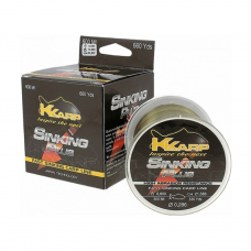 K-Karp Sinking Plus Serisi 600m 0.40mm Monofilament Misina