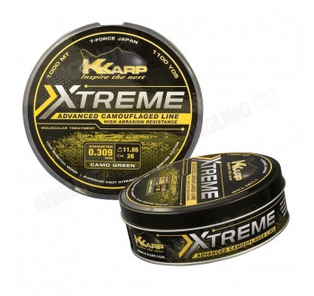 K-KARP EXTREME CAMO GREEN 1000 MT. SAZAN MİSİNASI 0,35 MM